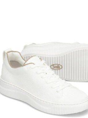 Sofft  Women's Faro Sneaker, White  Women Size 6 M  NEW Witho Box